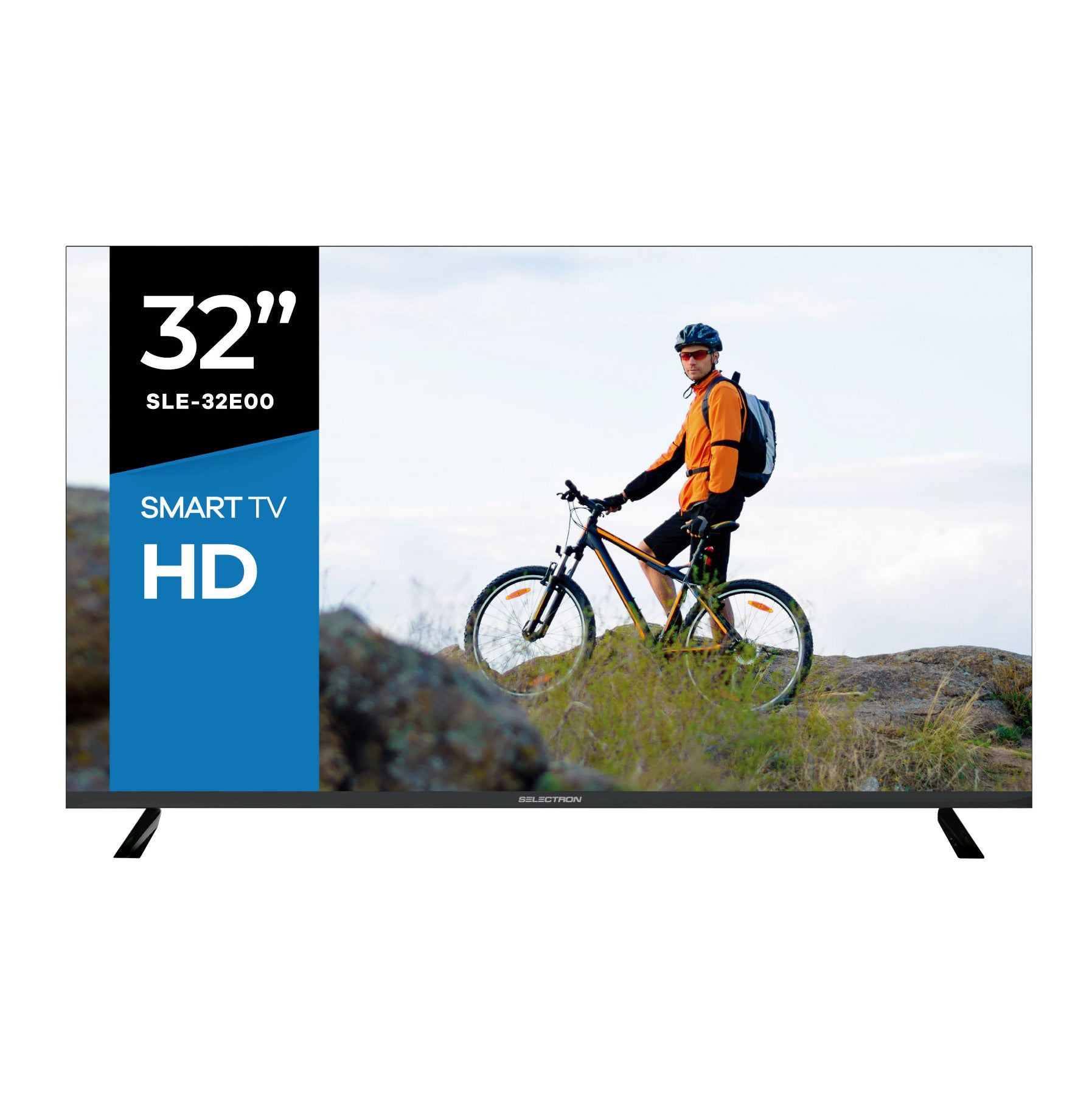 Televisor HD de 32" Selectron SLE-32E00 | HD | Android 11 | HDMI | USB | Wi-Fi | Bluetooth | DVB-T [PREVENTA] - Multimax