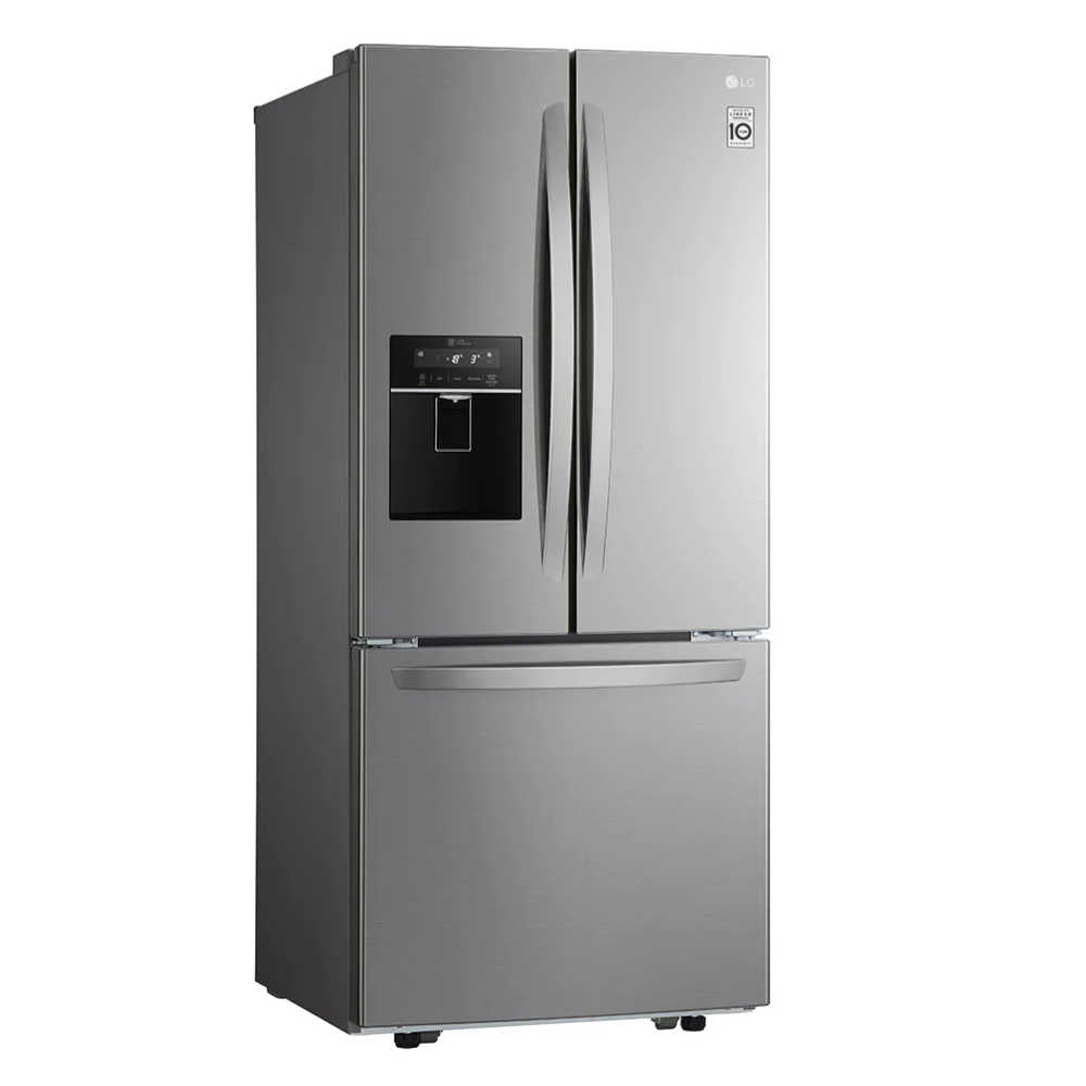 Refrigeradora French Door LG 22pᶟ LM22SGPK | Compresor Linear Inverter | Acero Brillante | Smart Diagnosis™ - Multimax