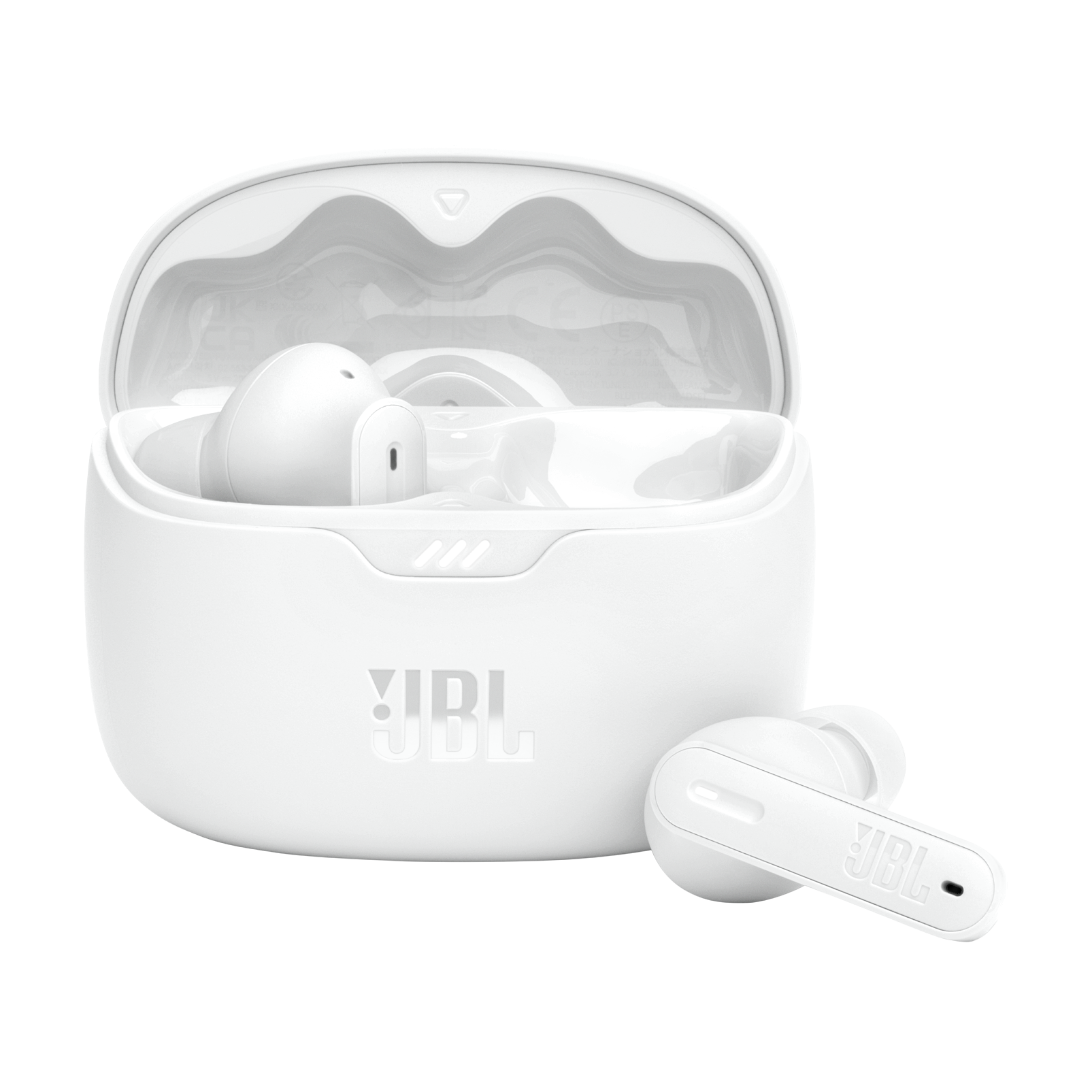 Aud fonos Inal mbricos JBL Tune Beam Bluetooth Color Blanco
