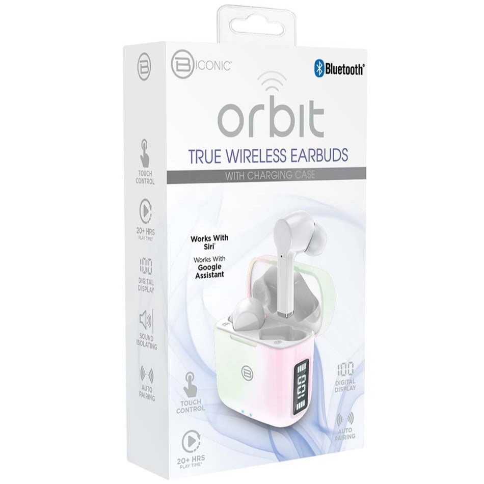 Audífonos Inalámbricos Biconic Orbit True Wireless BC-AU-BE-146-WT | Bluetooth | Color Blanco