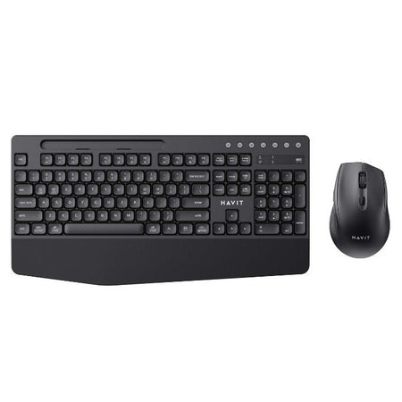 Combo Teclado/Mouse Havit KB251WB | Ergonómico | Wireless