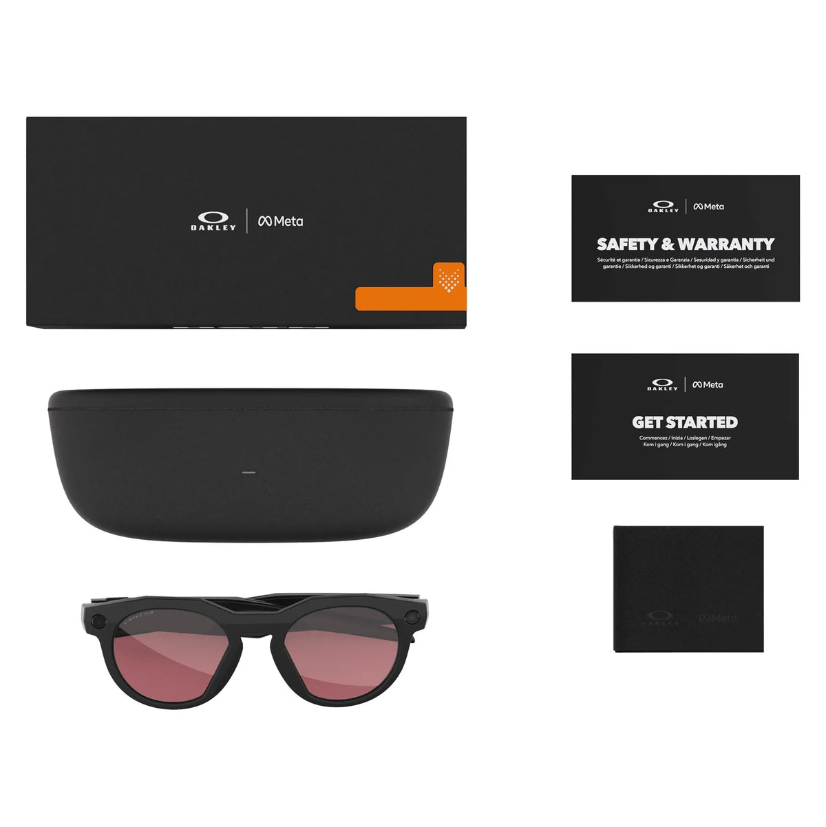 Oakley Meta HSTN | Negro | 8 Horas de Batería | 3K HD Res