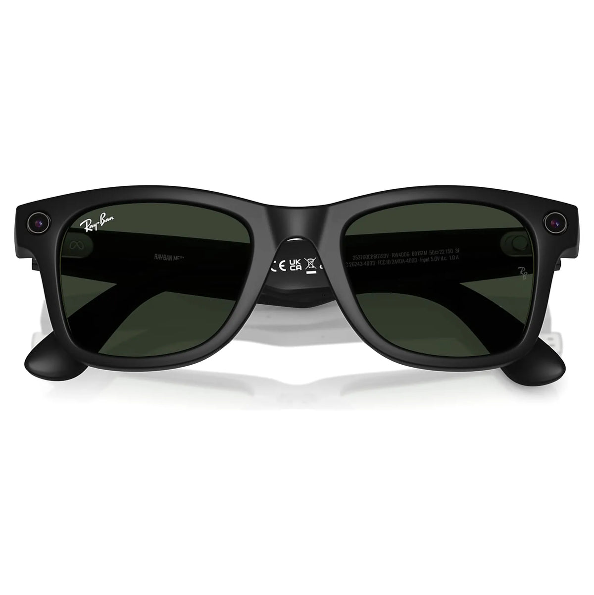 Ray-Ban Meta Glasses Wayfarer | Gen 1 | Matte | Lentes Verdes Transitions