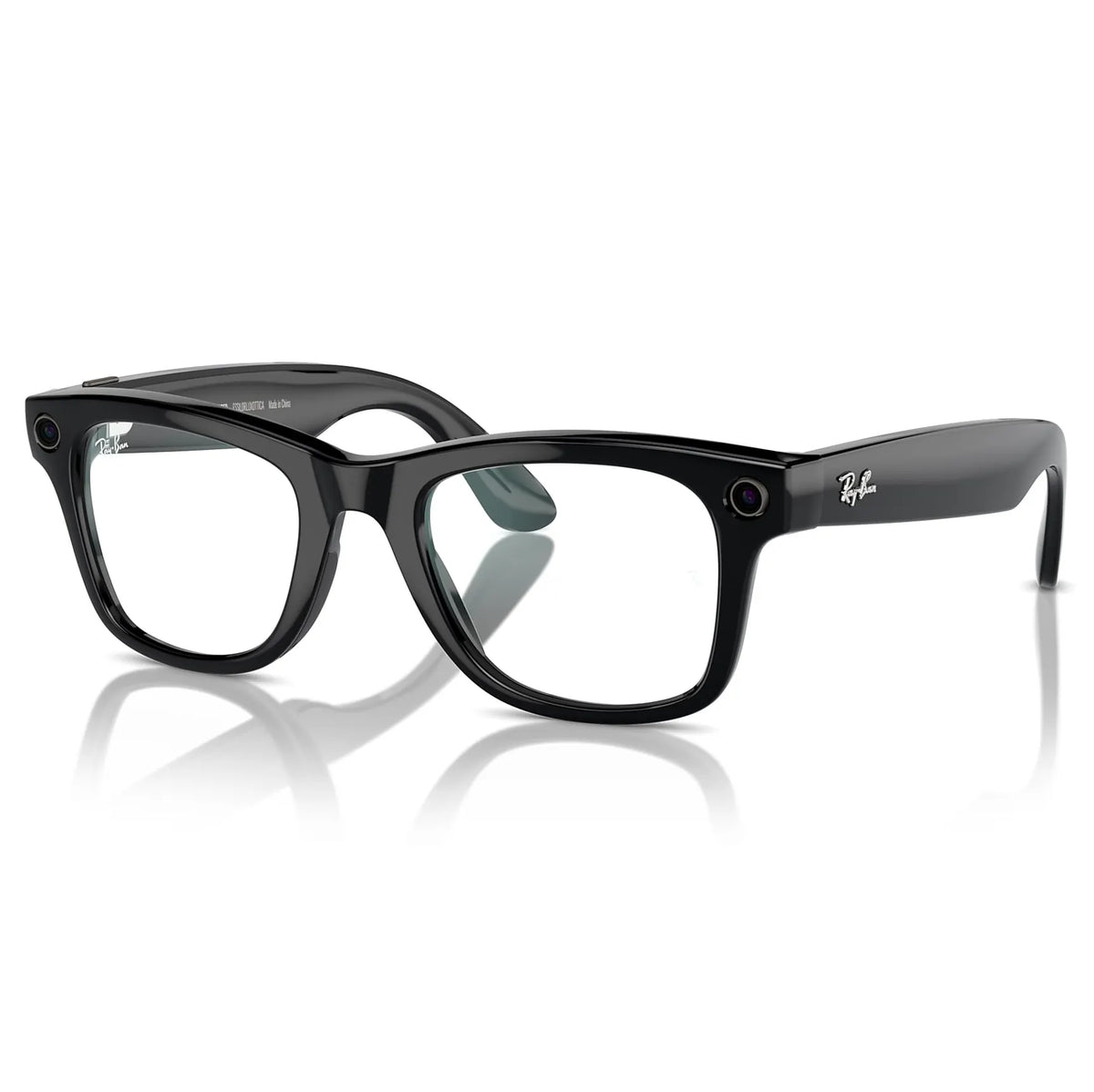 Ray-Ban Meta Glasses Wayfarer | Gen 1 | Lentes Inteligentes | Shiny Black | Lentes Claros