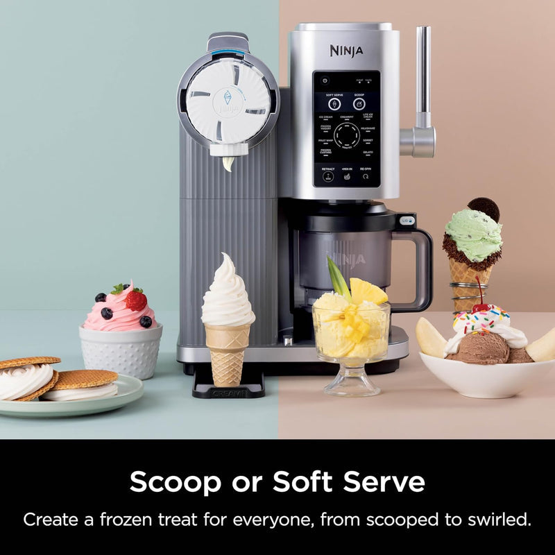 Ninja Creami Swirl NC701 | Para hacer Helados, Batidos, Sorbetes | 13 en 1
