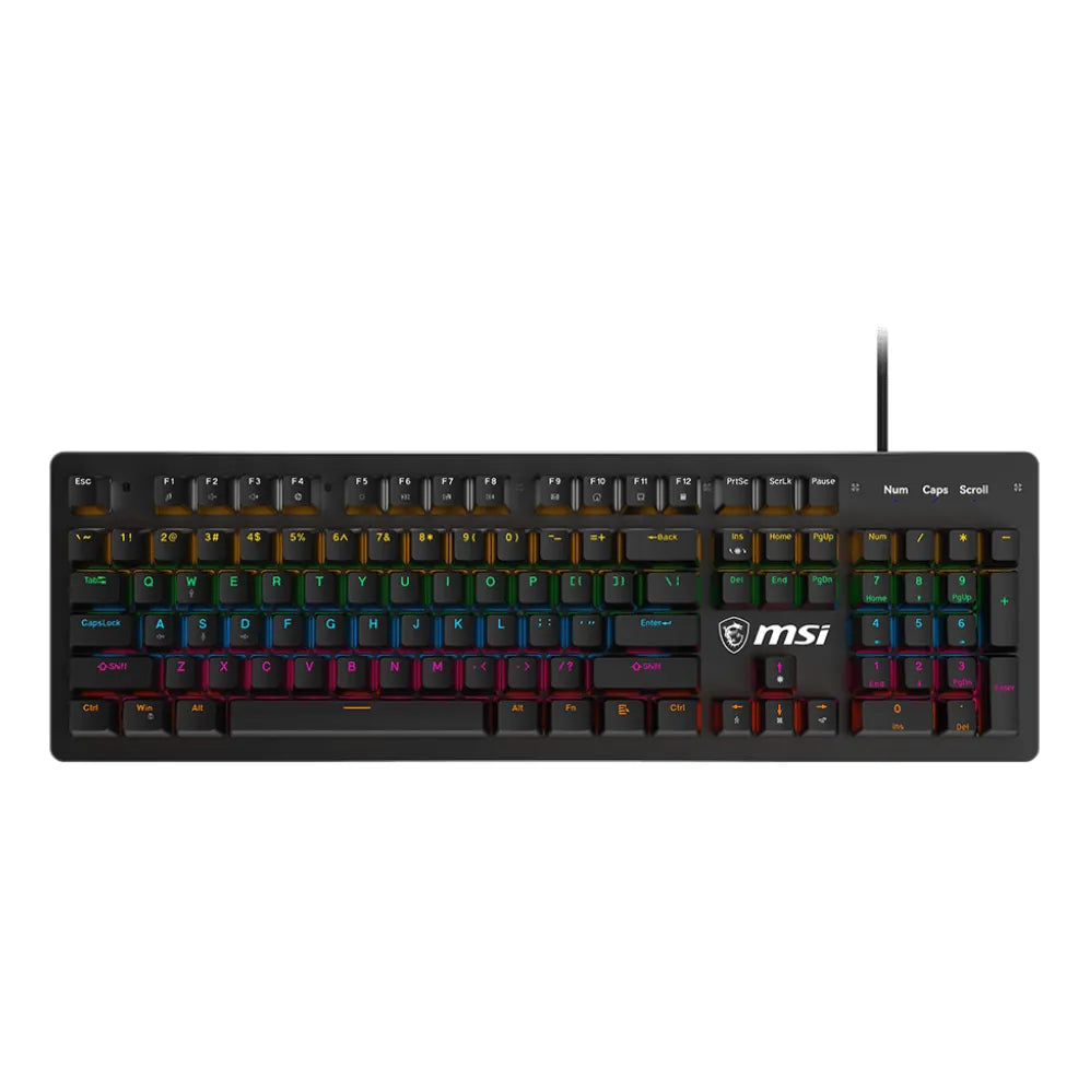 Teclado MSI FORGE GK300 | Mecánico | Inglés