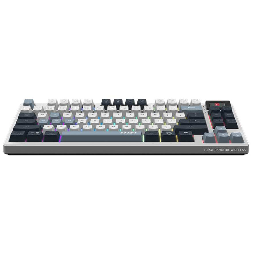 Teclado Inalámbrico MSI Forge GK600 | Tenkeyless | Bluetooth | USB