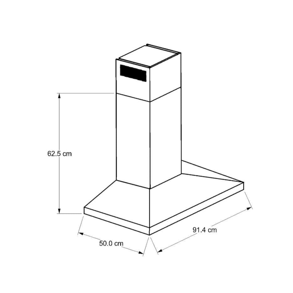 Extractor KitchenAid KVWB606DSS | 36&quot; | Acero Inoxidable