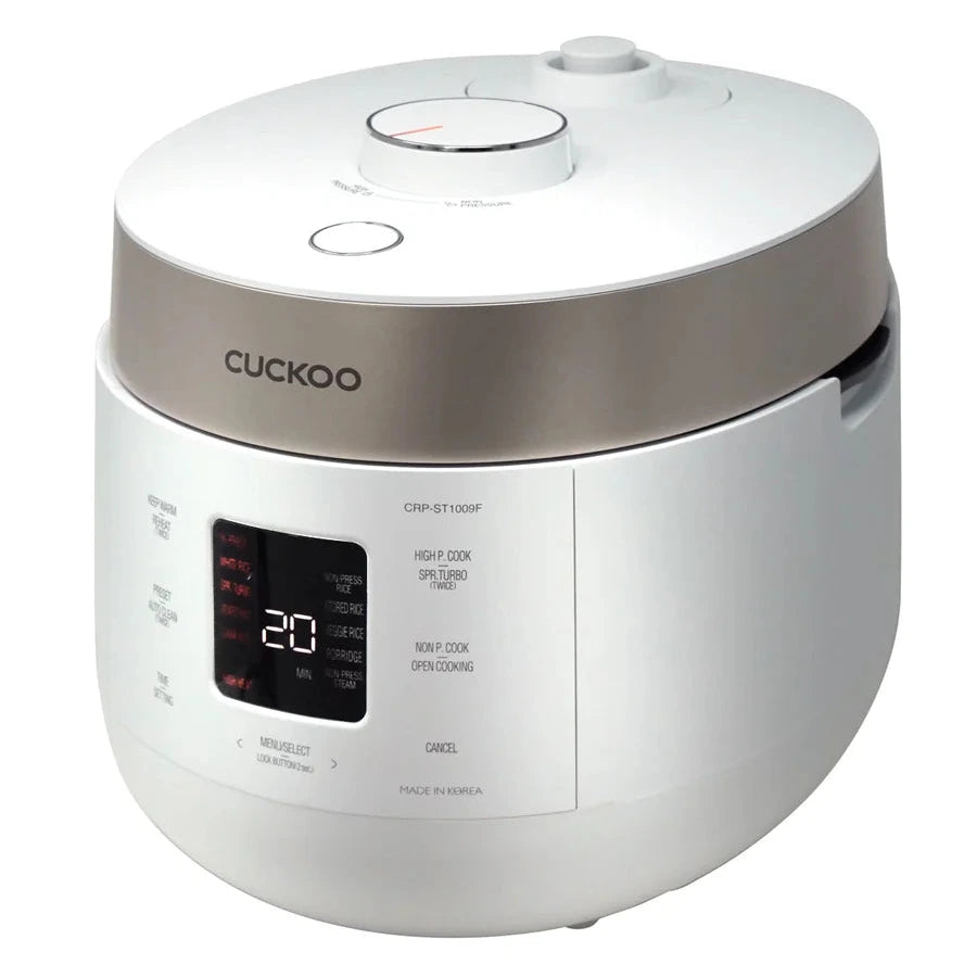 Arrocera CUCKOO CRP-ST1009FW | HP Twin Pressure | 10 Tazas | Blanco