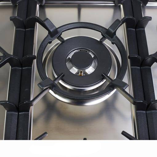 Estufa a Gas Drija Milan 76 Pro | 30&quot; | Empotrable | 5 Quemadores | Acero Inoxidable
