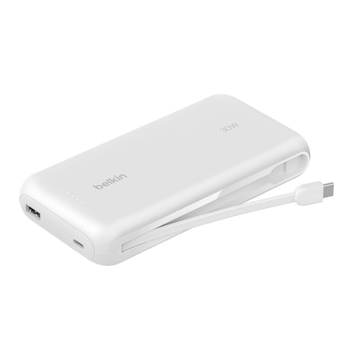 Powerbank Belkin BoostCharge 20K | 30W PD | Cable USB-C Integrado