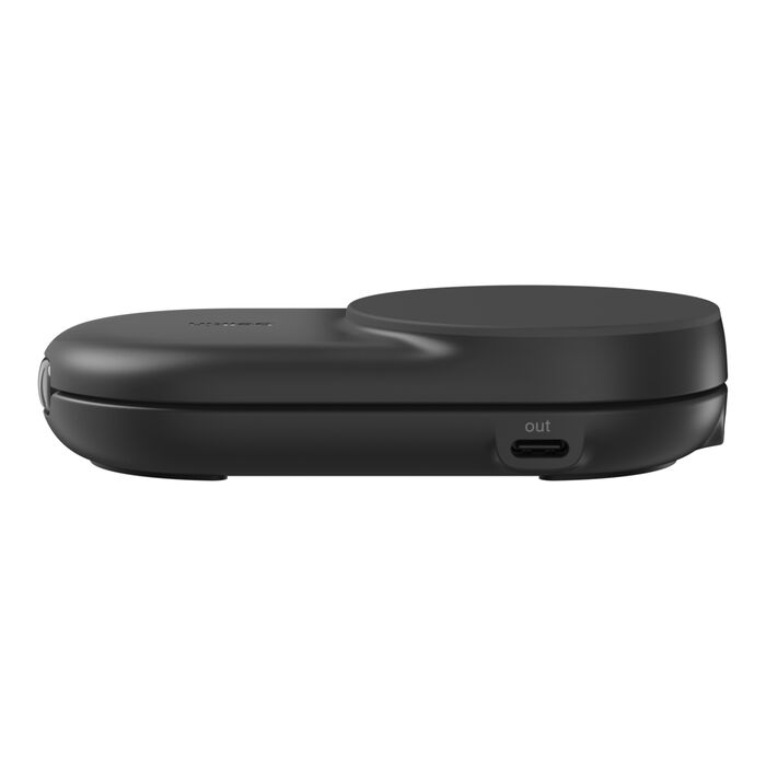 Cargador Belkin WIZ039ttBK | Qi2 2-in-1 | 25W | Plegable | Magnético | USB-C