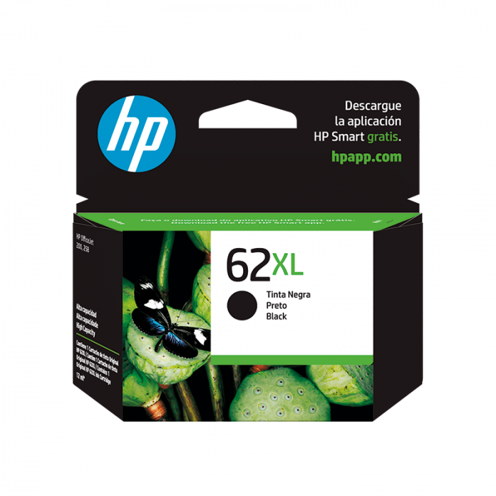 Tinta HP 62XL | Color Negro | Cartucho