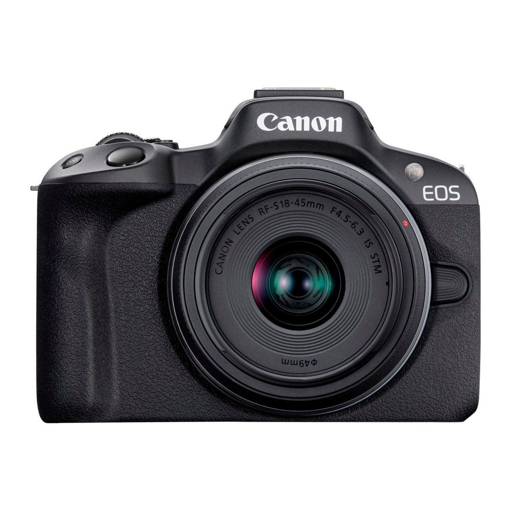 Canon EOS R50 | 24.2MP | Video 4K | CMOS | LCD 2.95&quot; | Wi-Fi | Bluetooth | RF-S 18-45mm f/4.5-6.3 IS STM