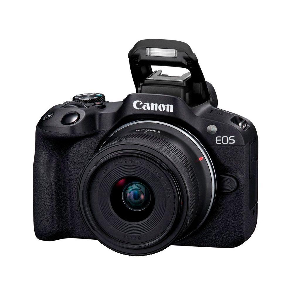 Canon EOS R50 | 24.2MP | Video 4K | CMOS | LCD 2.95&quot; | Wi-Fi | Bluetooth | RF-S 18-45mm f/4.5-6.3 IS STM