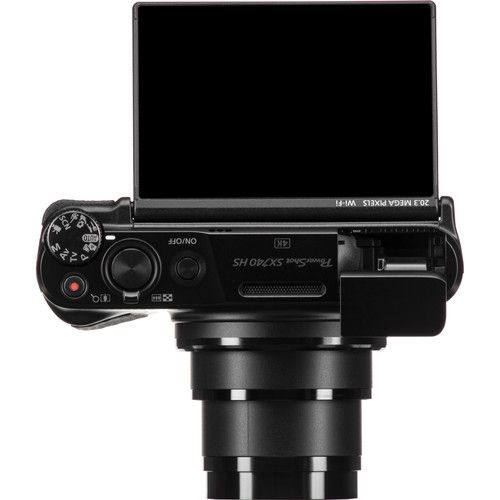 Canon Powershot  SX740HS | 20.3 MP | Pantalla LCD 3.0" | 40X | 4K | Wi-Fi