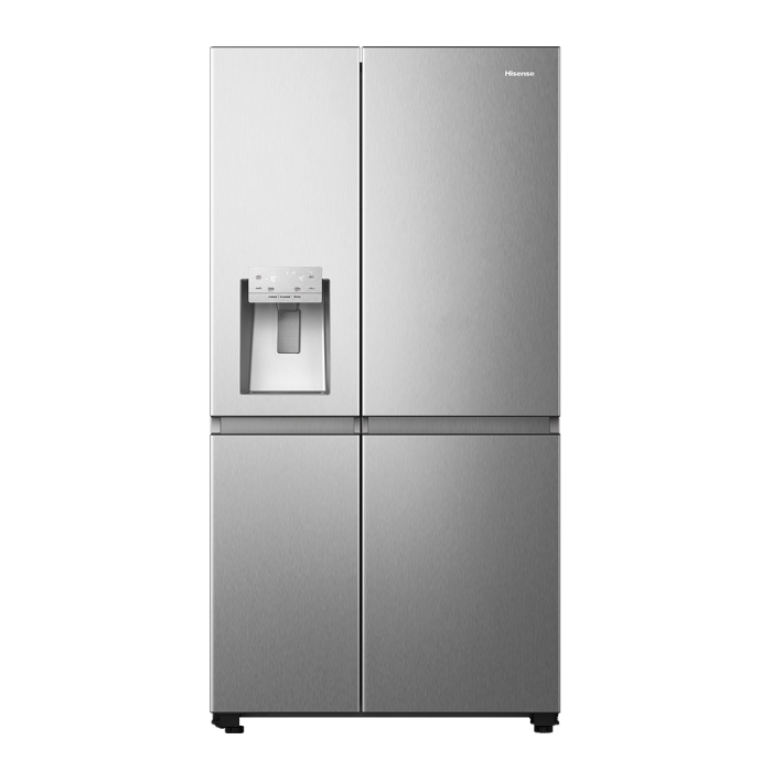 Refrigeradora Hisense RS223SV5A | Inverter | 22.9 Pies Cúbicos | Side By Side | Disensador de Agua y Hielo