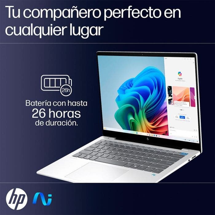 HP Omnibook X AI 14-FE1001LA | Qualcom Snapdragon X1P | 16GB RAM | 1TB SSD | 14&quot; Táctil | Windows 11