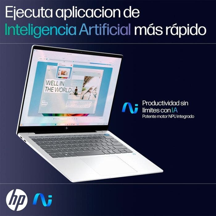 HP Omnibook X AI 14-FE1001LA | Qualcom Snapdragon X1P | 16GB RAM | 1TB SSD | 14&quot; Táctil | Windows 11