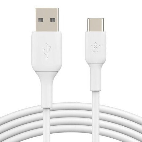 Cable USB-C a USB-A Belkin CAB001bt1MWH | 1.0 Metro | Color Blanco