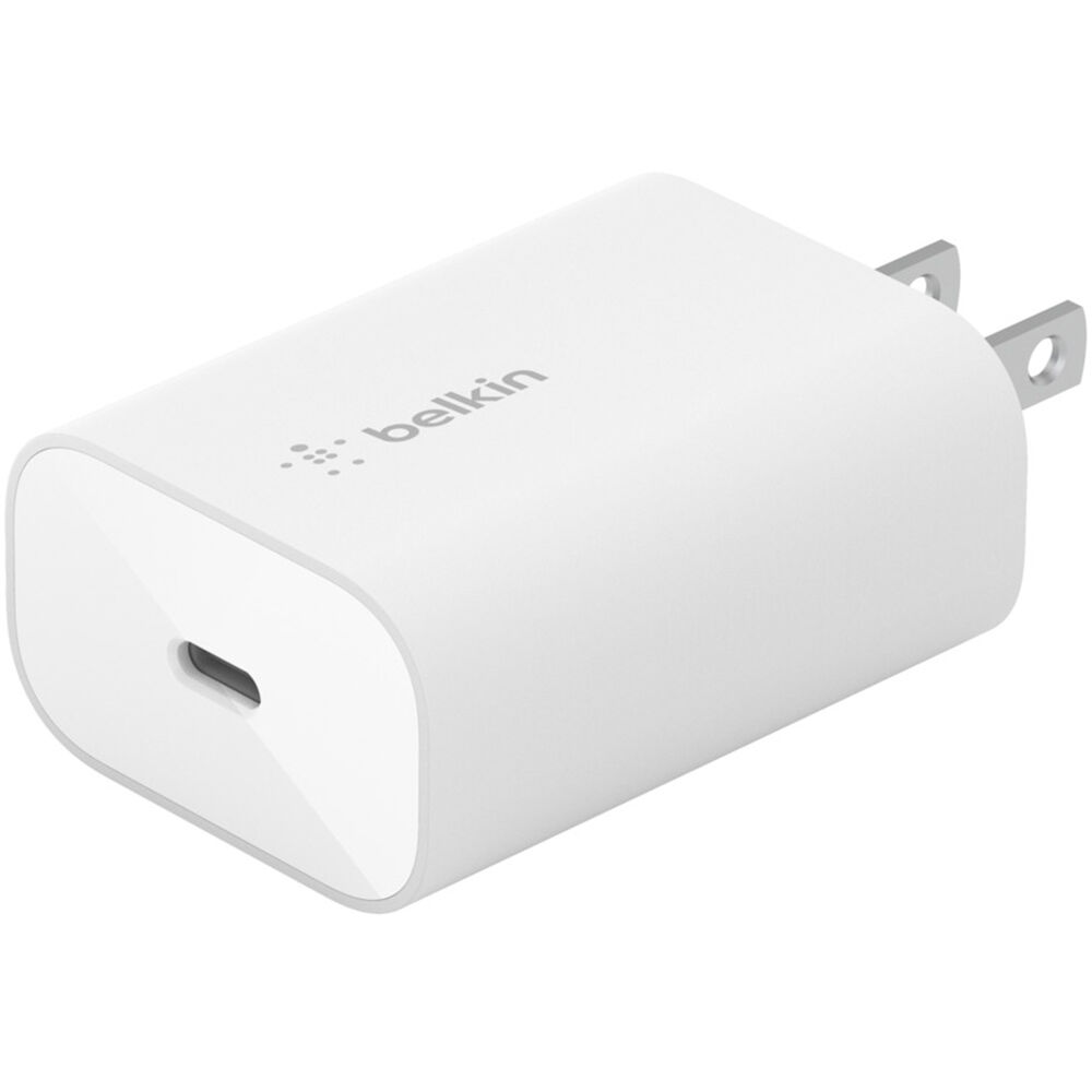 Cargador Belkin Boost Charge WCA004DQWH | 25W | USB-C | Color Blanco - Multimax