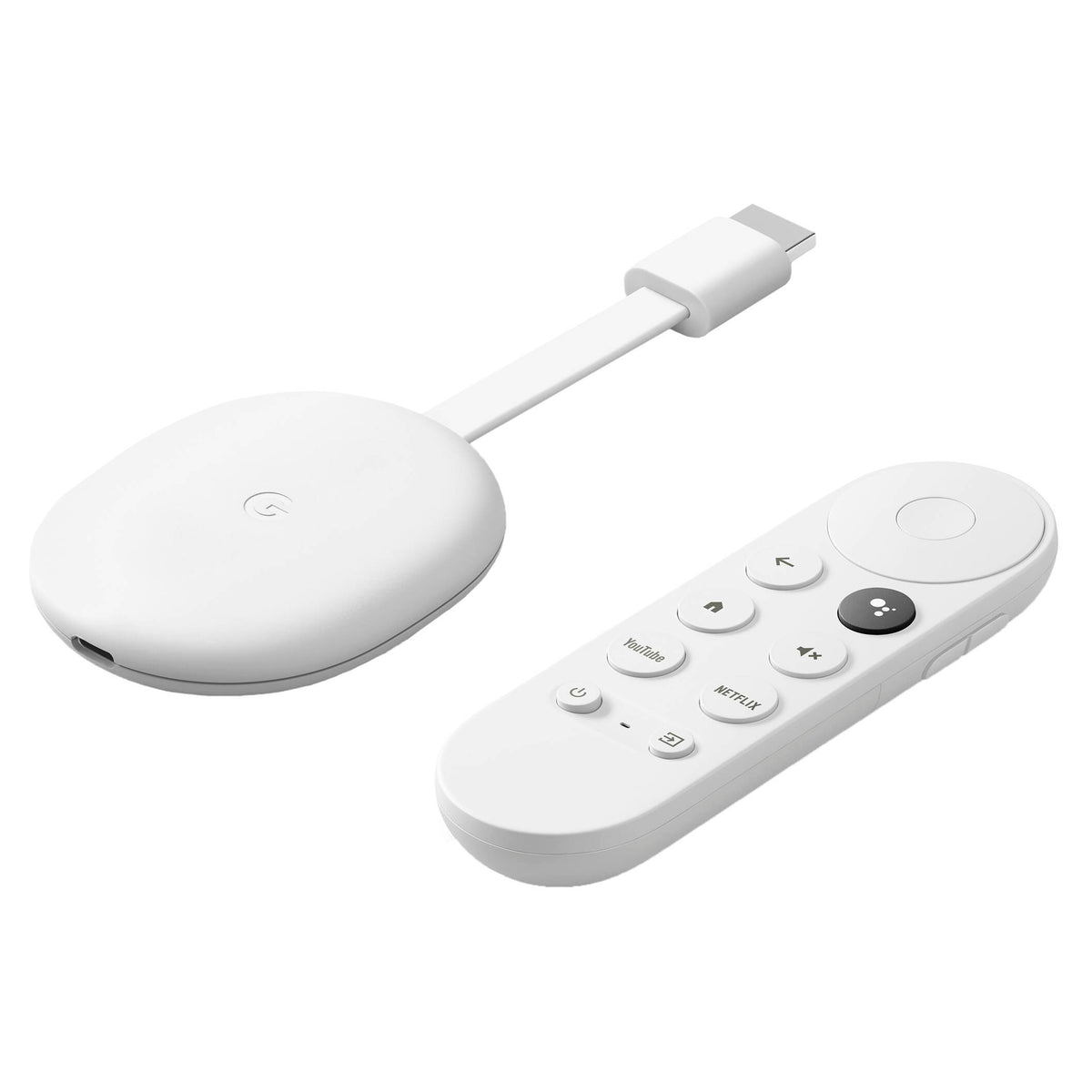 Chromecast con Google TV | 4K | HDR | Control Remoto | Color Blanco