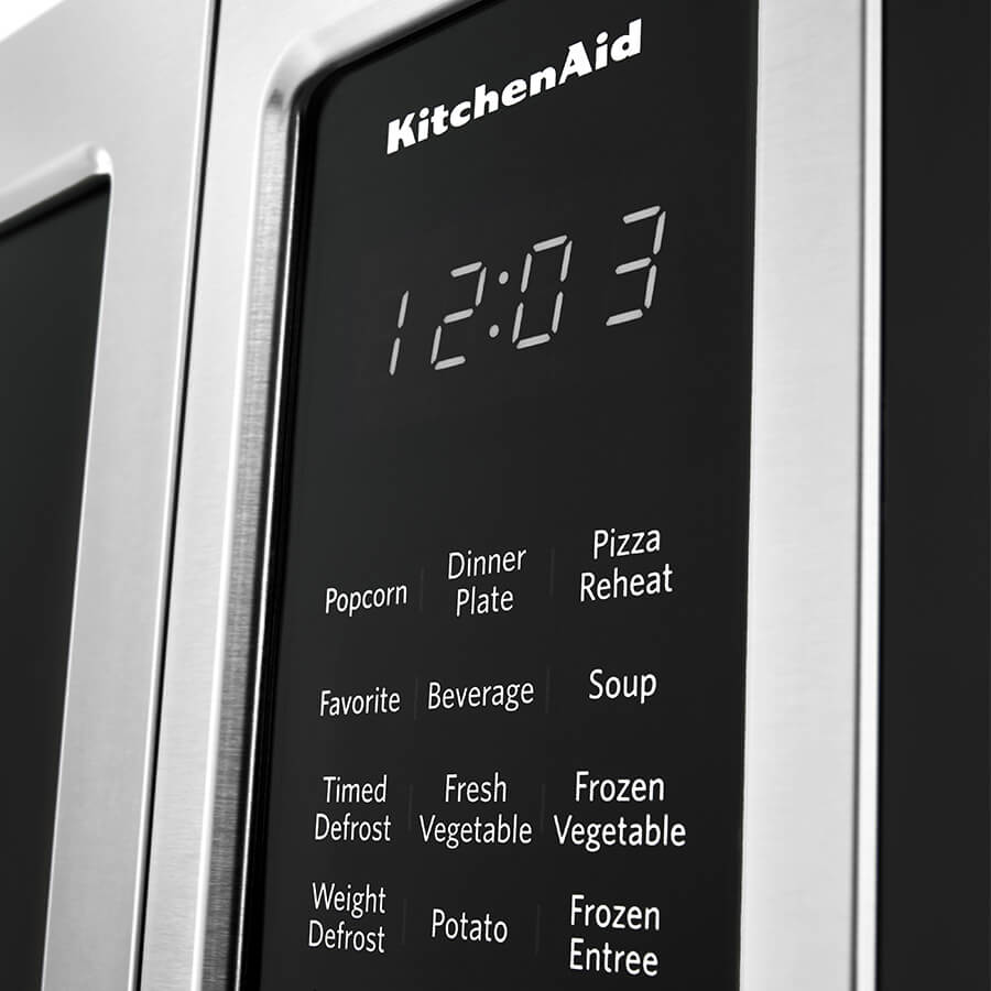 Microondas KitchenAid KMCS1016GSS | 1.6 Pies Cúbicos | 1200W | Color Gris
