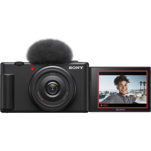 Cámara Digital para Videoblogs Sony ZV-1F/BQ | 20.1MP | Sensor Exmor | Táctil | Wi-Fi | Bluetooth | USB
