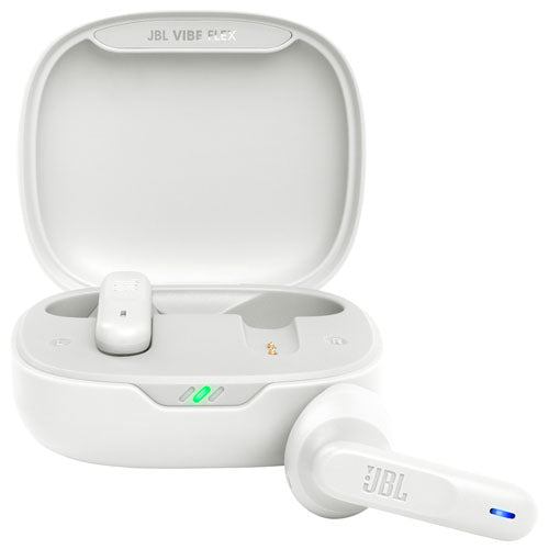 Audífonos Inalámbricos JBL Vibe FLEX | Bluetooth | Color Blanco - Multimax