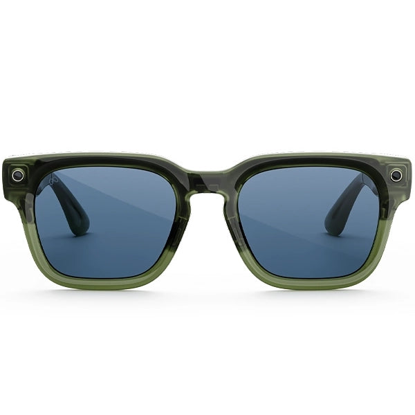 Meta Fury AI Glasses | Racing Green | Lentes Blue Atlantic