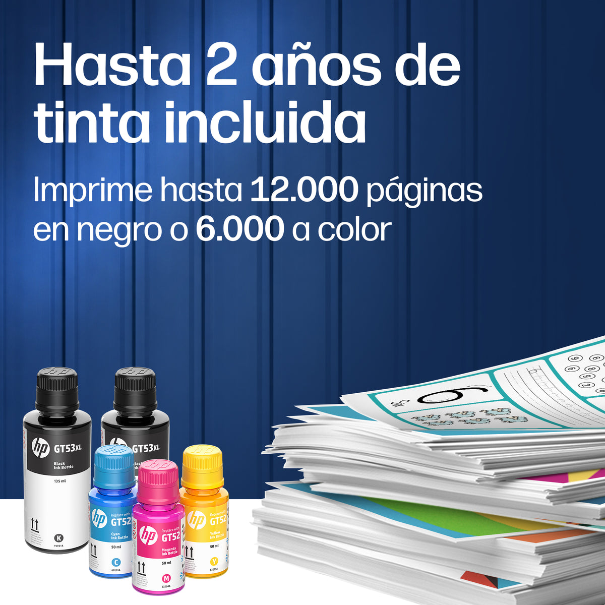 HP Smart Tank 580 | Multifuncional | Sistema de Tanque de Tinta | Wi-Fi