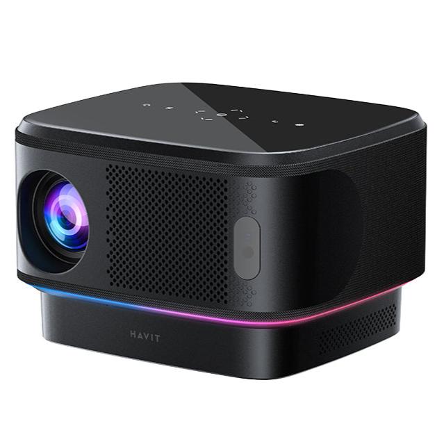 Proyector HAVIT PJ300 Pro | 550 Lúmens | Full HD | USB | HDMI | Wi-Fi