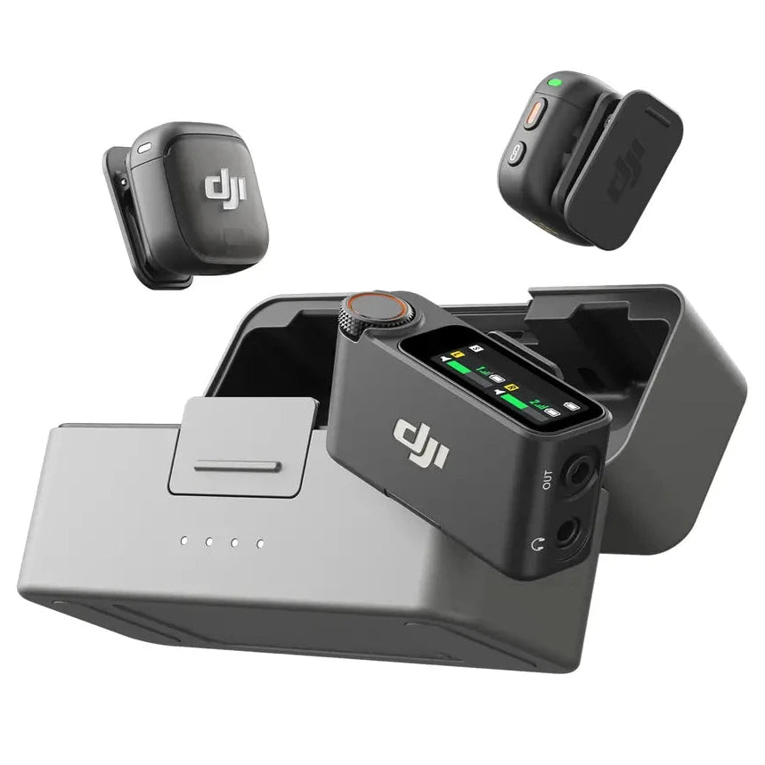 Micrófono DJI Mic 3 | 2 Transmisores | 1 Receptor | Estuche de Carga