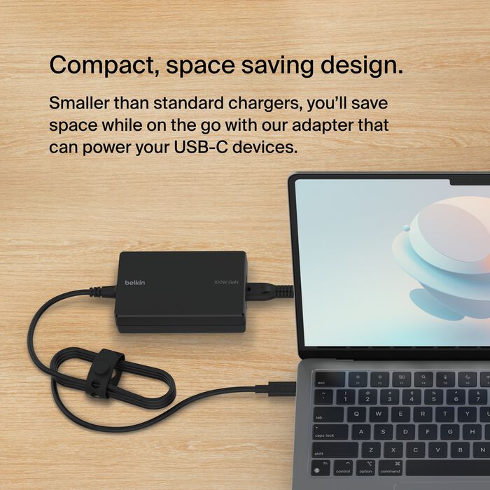 Adaptador de Corriente Belkin INC016TTBK | 100W