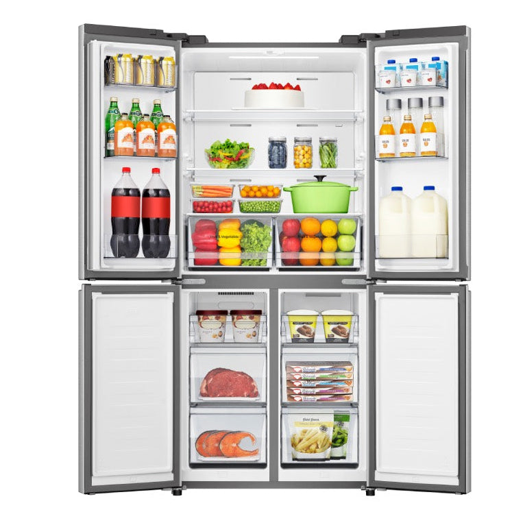 Refrigeradora Hisense RQ5P470NA1A | 17 Pies cúbicos | Crossdoor | Inverter | Black | 4 Door