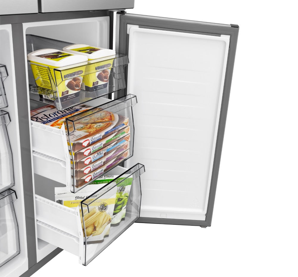 Refrigeradora Hisense RQ5P470NA1A | 17 Pies cúbicos | Crossdoor | Inverter | Black | 4 Door