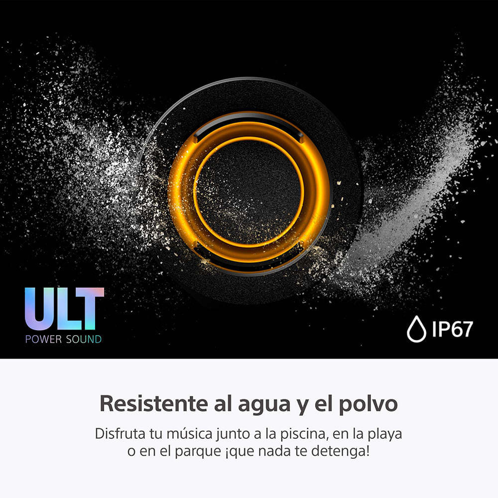 Bocina Inalámbrica Sony ULT FIELD 7 | Bluetooth | IP67 | USB