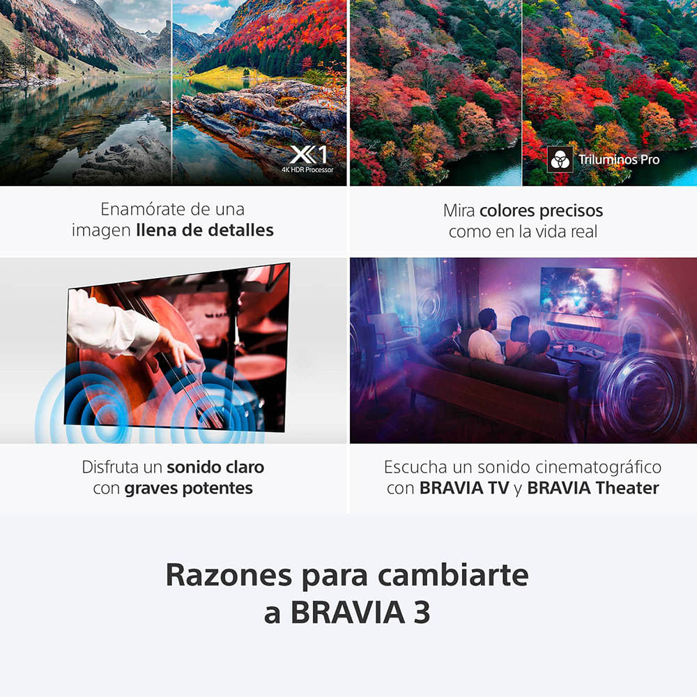 Sony BRAVIA 3 | 65&quot; | 4K | Google TV | HDMI | USB | Wi-Fi | Bluetooth
