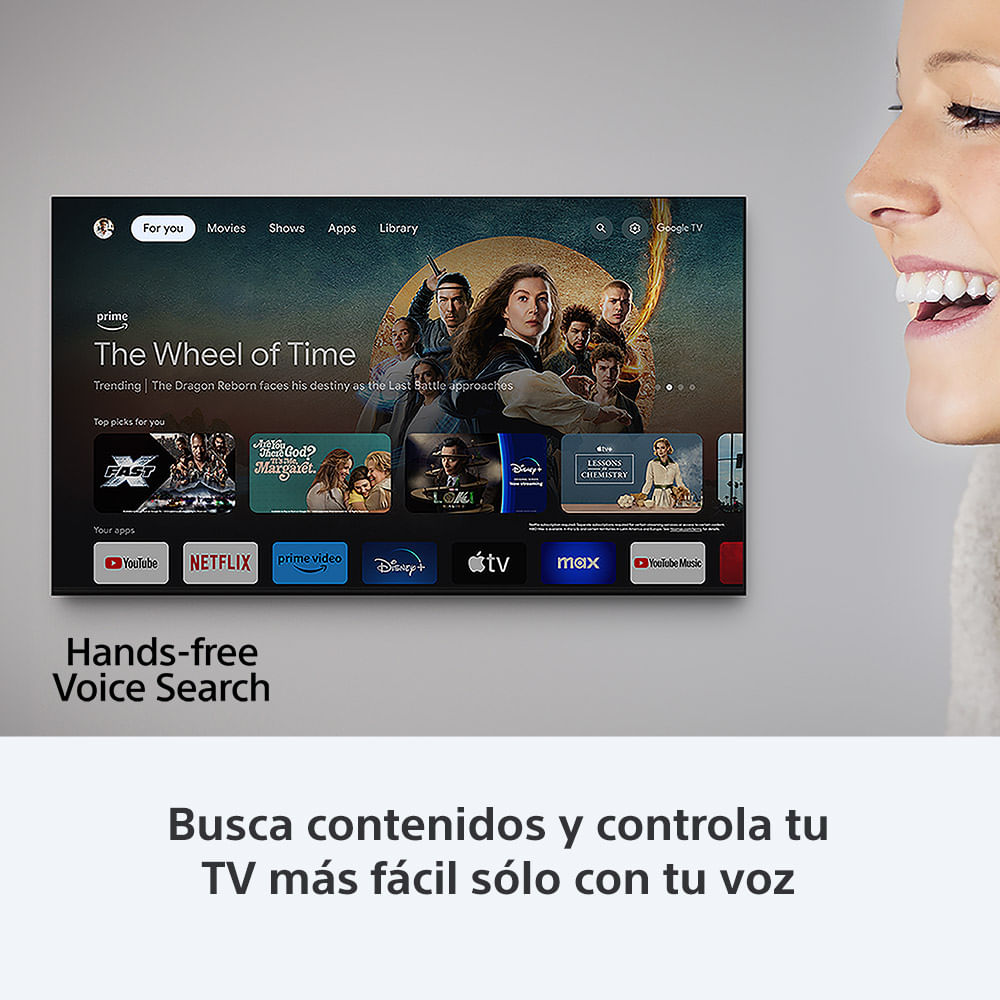 Sony BRAVIA 3 | 65&quot; | 4K | Google TV | HDMI | USB | Wi-Fi | Bluetooth