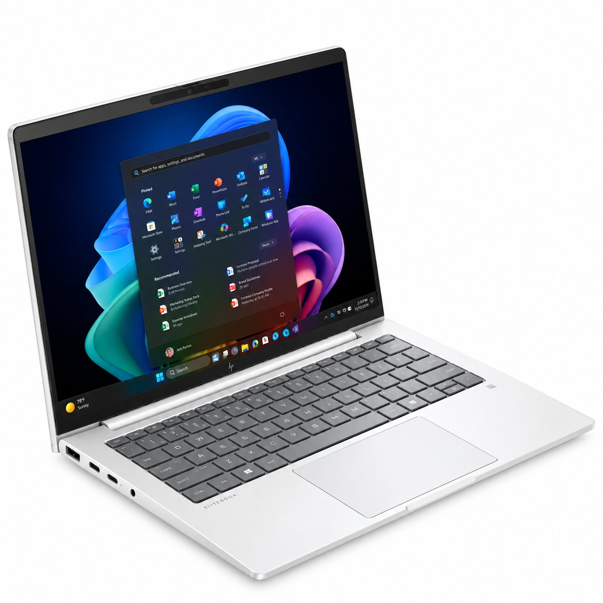 HP EliteBook 8 G1i AI D6UF9AT | Intel Ultra 7-256V | 16GB RAM | 512GB SSD | 14" | Windows 11 Pro