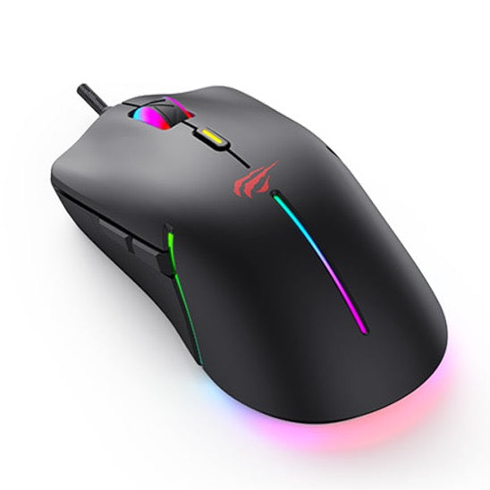 Mouse Gaming HAVIT MS1031 | Retroiluminado | Programable | USB | Color Negro