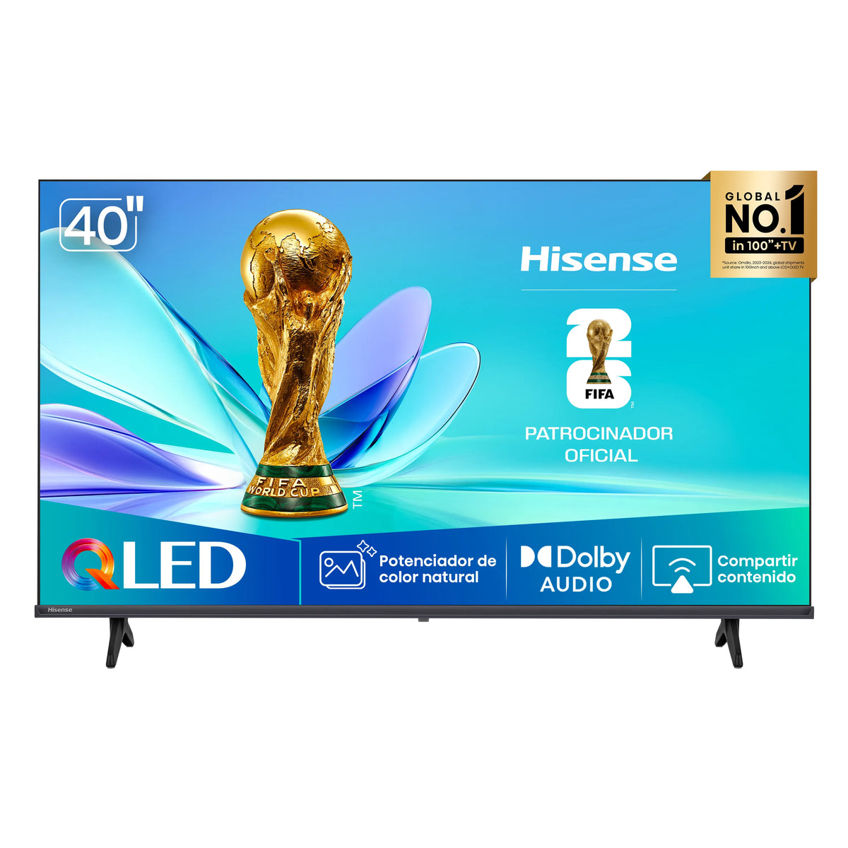 Televisor Hisense 40Q4SV | VIDAA | 40" | Full HD | HDMI | USB | Wi-Fi | Bluetooth | DVB-T