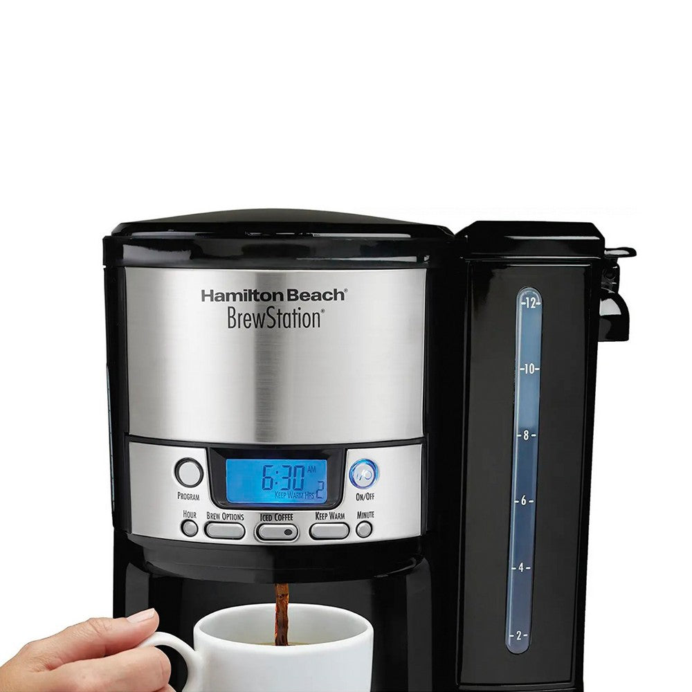 Cafetera Programable Hamilton Beach | 12 Tazas
