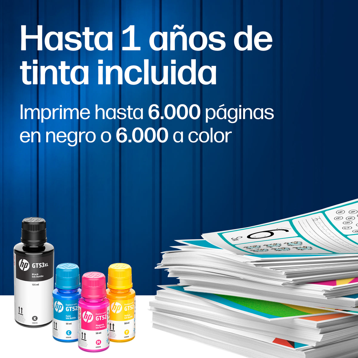 HP Smart Tank 583 | Multifuncional | Sistema de Tanque de Tinta | Wi-Fi