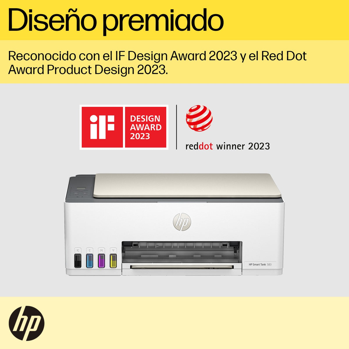 HP Smart Tank 583 | Multifuncional | Sistema de Tanque de Tinta | Wi-Fi