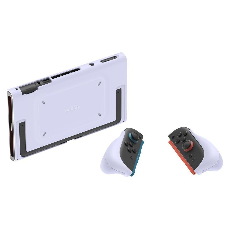 Funda Grip Belkin ENA021FQLV | Para Nintendo Switch 2 | Color Lila