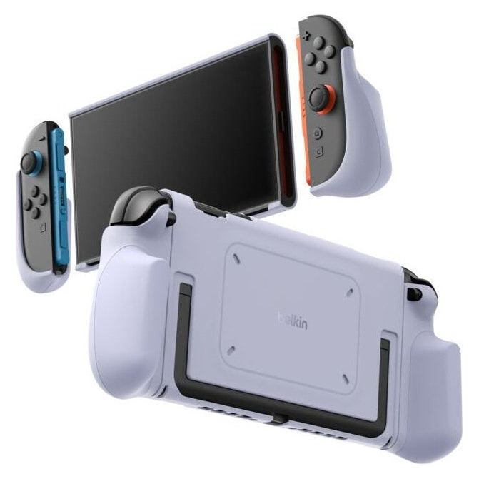 Funda Grip Belkin ENA021FQLV | Para Nintendo Switch 2 | Color Lila