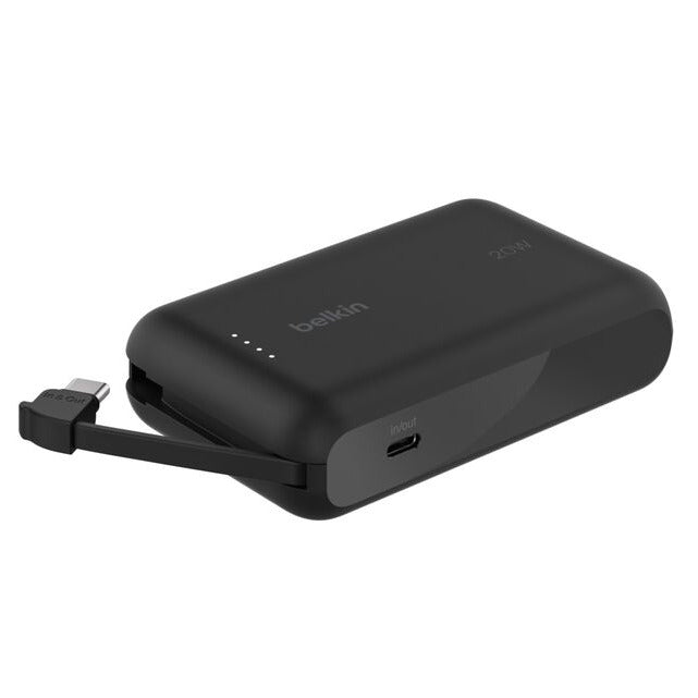 Cargador Belkin Power Bank 10K | 20W | Cable USB-C integrado