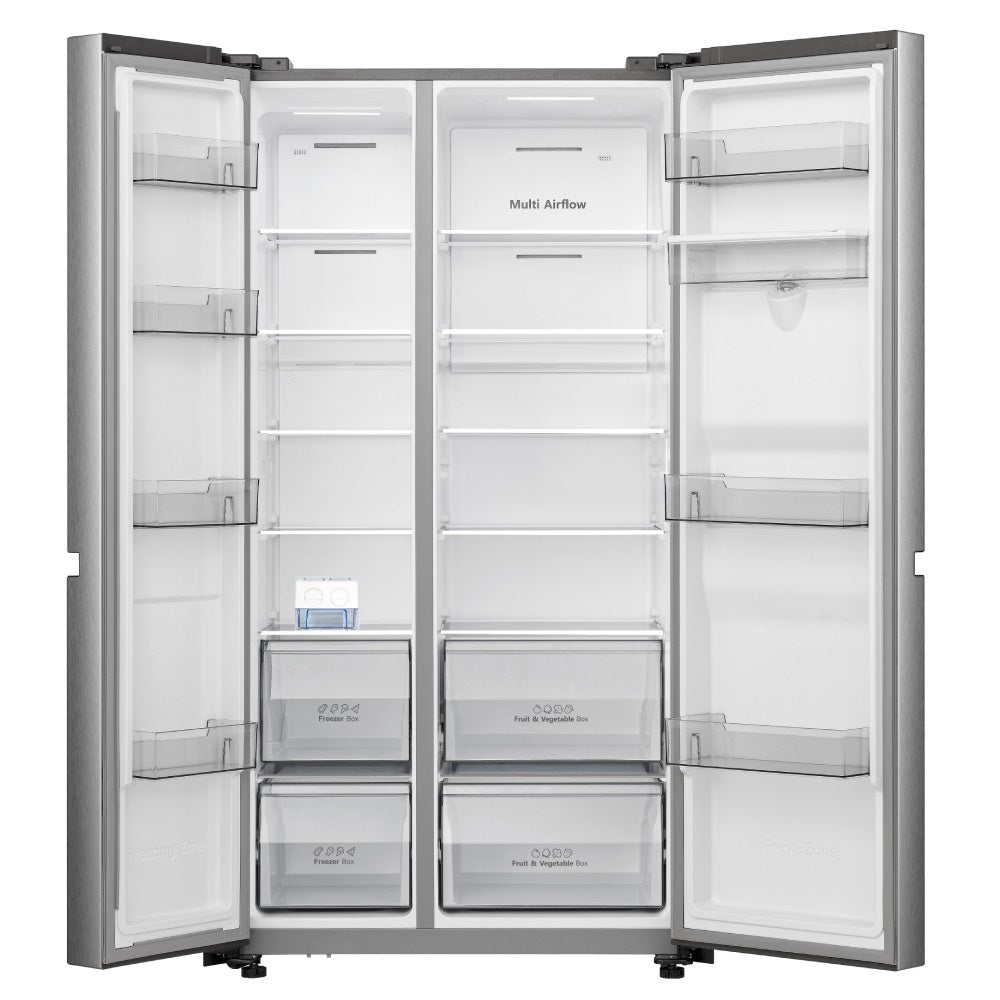Refrigeradora Hisense RS230NV5A | 22.9 pies cúbicos | Inverter | Side by Side