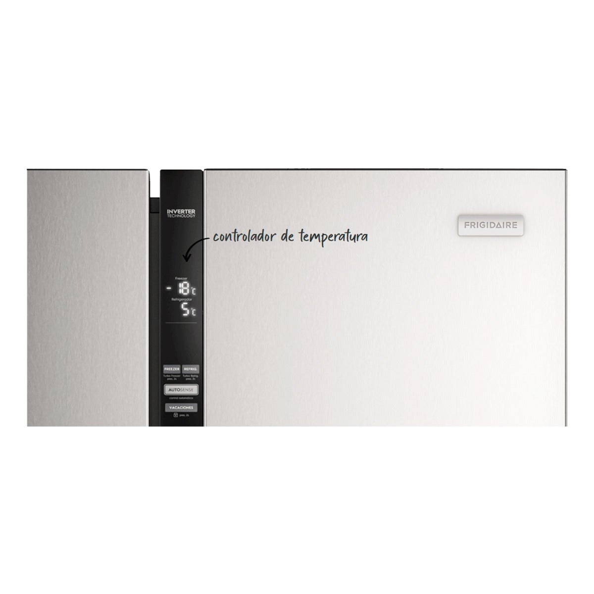 Refrigeradora Frigidaire FRSA19K2HVG | 19 Pies Cúbicos | Dispensador | Side By Side